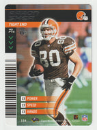Aaron Shea - Cleveland Browns (NFL Football Card) 2001 Showdown - 2002 1st Edition # 114 Mint