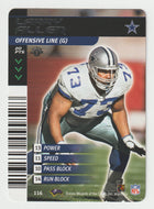 Larry Allen - Dallas Cowboys (NFL Football Card) 2001 Showdown - 2002 1st Edition # 116 Mint
