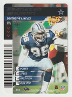 Ebenezer Ekuban - Dallas Cowboys (NFL Football Card) 2001 Showdown - 2002 1st Edition # 118 Mint