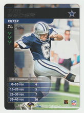 Load image into Gallery viewer, Tim Seder - Dallas Cowboys (NFL Football Card) 2001 Showdown - 2002 1st Edition # 124 Mint
