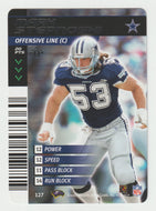 Mark Stepnoski - Dallas Cowboys (NFL Football Card) 2001 Showdown - 2002 1st Edition # 127 Mint