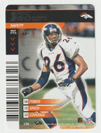 Eric Brown - Denver Broncos (NFL Football Card) 2001 Showdown - 2002 1st Edition # 130 Mint