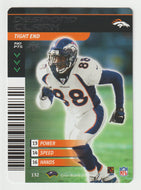 Desmond Clark - Denver Broncos (NFL Football Card) 2001 Showdown - 2002 1st Edition # 132 Mint