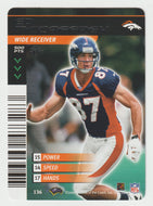 Ed McCaffrey - Denver Broncos (NFL Football Card) 2001 Showdown - 2002 1st Edition # 136 Mint