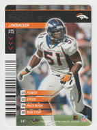 John Mobley - Denver Broncos (NFL Football Card) 2001 Showdown - 2002 1st Edition # 137 Mint