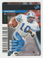 Charlie Batch - Detroit Lions (NFL Football Card) 2001 Showdown - 2002 1st Edition # 145 Mint