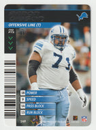 Aaron Gibson - Detroit Lions (NFL Football Card) 2001 Showdown - 2002 1st Edition # 149 Mint