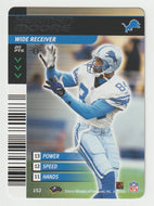 Herman Moore - Detroit Lions (NFL Football Card) 2001 Showdown - 2002 1st Edition # 152 Mint