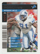 Robert Porcher - Detroit Lions (NFL Football Card) 2001 Showdown - 2002 1st Edition # 154 Mint