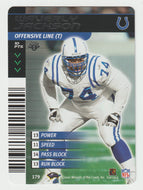 Waverly Jackson RC - Indianapolis Colts (NFL Football Card) 2001 Showdown - 2002 1st Edition # 179 Mint