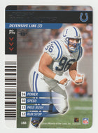 Josh Williams RC - Indianapolis Colts (NFL Football Card) 2001 Showdown - 2002 1st Edition # 188 Mint
