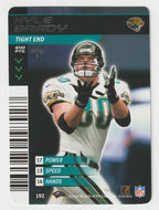 Kyle Brady - Jacksonville Jaguars (NFL Football Card) 2001 Showdown - 2002 1st Edition # 192 Mint