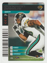 Load image into Gallery viewer, Donovin Darius - Jacksonville Jaguars (NFL Football Card) 2001 Showdown - 2002 1st Edition # 194 Mint
