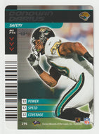 Donovin Darius - Jacksonville Jaguars (NFL Football Card) 2001 Showdown - 2002 1st Edition # 194 Mint