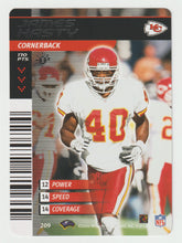 Load image into Gallery viewer, James Hasty - Kansas City Chiefs (NFL Football Card) 2001 Showdown - 2002 1st Edition # 209 Mint
