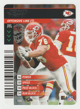 Load image into Gallery viewer, John Tait - Kansas City Chiefs (NFL Football Card) 2001 Showdown - 2002 1st Edition # 214 Mint
