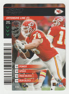 John Tait - Kansas City Chiefs (NFL Football Card) 2001 Showdown - 2002 1st Edition # 214 Mint