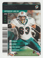 Mark Dixon RC - Miami Dolphins (NFL Football Card) 2001 Showdown - 2002 1st Edition # 218 Mint
