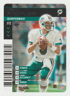 Jay Fiedler - Miami Dolphins (NFL Football Card) 2001 Showdown - 2002 1st Edition # 220 Mint