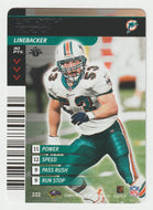 Larry Izzo - Miami Dolphins (NFL Football Card) 2001 Showdown - 2002 1st Edition # 222 Mint
