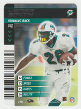 Load image into Gallery viewer, Lamar Smith - Miami Dolphins (NFL Football Card) 2001 Showdown - 2002 1st Edition # 228 Mint
