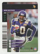 Cris Carter - Minnesota Vikings (NFL Football Card) 2001 Showdown - 2002 1st Edition # 235 Mint
