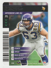 Load image into Gallery viewer, Corbin Lacina - Minnesota Vikings (NFL Football Card) 2001 Showdown - 2002 1st Edition # 239 Mint
