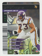 Todd Steussie - Minnesota Vikings - Foil (NFL Football Card) 2001 Showdown - 2002 1st Edition # 245 Mint