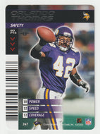 Orlando Thomas - Minnesota Vikings (NFL Football Card) 2001 Showdown - 2002 1st Edition # 247 Mint