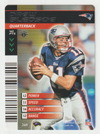 Drew Bledsoe - New England Patriots (NFL Football Card) 2001 Showdown - 2002 1st Edition # 249 Mint