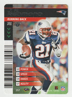 J.R. Redmond - New England Patriots (NFL Football Card) 2001 Showdown - 2002 1st Edition # 257 Mint