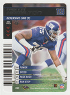 Keith Hamilton - New York Giants (NFL Football Card) 2001 Showdown - 2002 1st Edition # 285 Mint