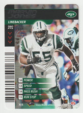 Load image into Gallery viewer, Marvin Jones - New York Jets (NFL Football Card) 2001 Showdown - 2002 1st Edition # 303 Mint
