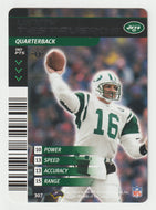 Vinny Testaverde - New York Jets (NFL Football Card) 2001 Showdown - 2002 1st Edition # 307 Mint