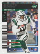 Dedric Ward - New York Jets (NFL Football Card) 2001 Showdown - 2002 1st Edition # 309 Mint