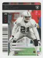 Eric Allen - Oakland Raiders (NFL Football Card) 2001 Showdown - 2002 1st Edition # 311 Mint