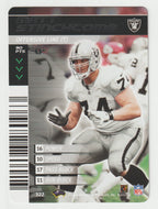 Matt Stinchcomb - Oakland Raiders (NFL Football Card) 2001 Showdown - 2002 1st Edition # 322 Mint