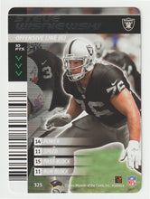Load image into Gallery viewer, Steve Wisniewski - Oakland Raiders (NFL Football Card) 2001 Showdown - 2002 1st Edition # 325 Mint
