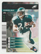 Darnell Autry - Philadelphia Eagles (NFL Football Card) 2001 Showdown - 2002 1st Edition # 327 Mint