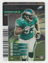 Load image into Gallery viewer, Hugh Douglas - Philadelphia Eagles - Foil (NFL Football Card) 2001 Showdown - 2002 1st Edition # 330 Mint

