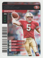Jeff Garcia - San Francisco 49ers (NFL Football Card) 2001 Showdown - 2002 1st Edition # 373 Mint