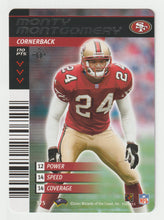 Load image into Gallery viewer, Monty Montgomery RC - San Francisco 49ers (NFL Football Card) 2001 Showdown - 2002 1st Edition # 373 Mint
