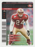 Monty Montgomery RC - San Francisco 49ers (NFL Football Card) 2001 Showdown - 2002 1st Edition # 373 Mint