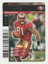 Load image into Gallery viewer, Terrell Owens - San Francisco 49ers (NFL Football Card) 2001 Showdown - 2002 1st Edition # 376 Mint
