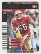 Winfred Tubbs - San Francisco 49ers (NFL Football Card) 2001 Showdown - 2002 1st Edition # 381 Mint