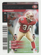 Jason Webster - San Francisco 49ers (NFL Football Card) 2001 Showdown - 2002 1st Edition # 382 Mint