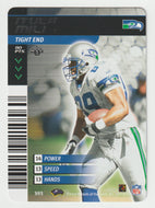 Itula Mili - Seattle Seahawks (NFL Football Card) 2001 Showdown - 2002 1st Edition # 393 Mint