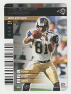 Az-Zahir Hakim - St. Louis Rams (NFL Football Card) 2001 Showdown - 2002 1st Edition # 404 Mint