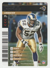 Load image into Gallery viewer, Mike Jones - St. Louis Rams (NFL Football Card) 2001 Showdown - 2002 1st Edition # 406 Mint
