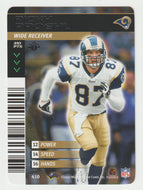 Ricky Proehl - St. Louis Rams (NFL Football Card) 2001 Showdown - 2002 1st Edition # 410 Mint
